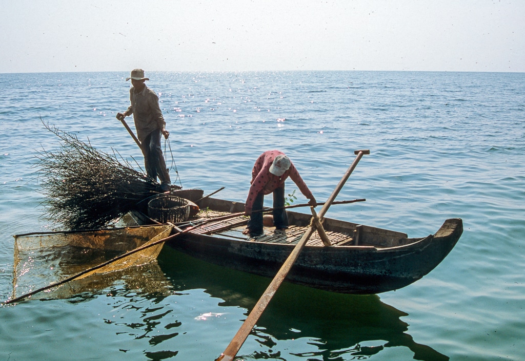Shrimp Fishing Cambodia