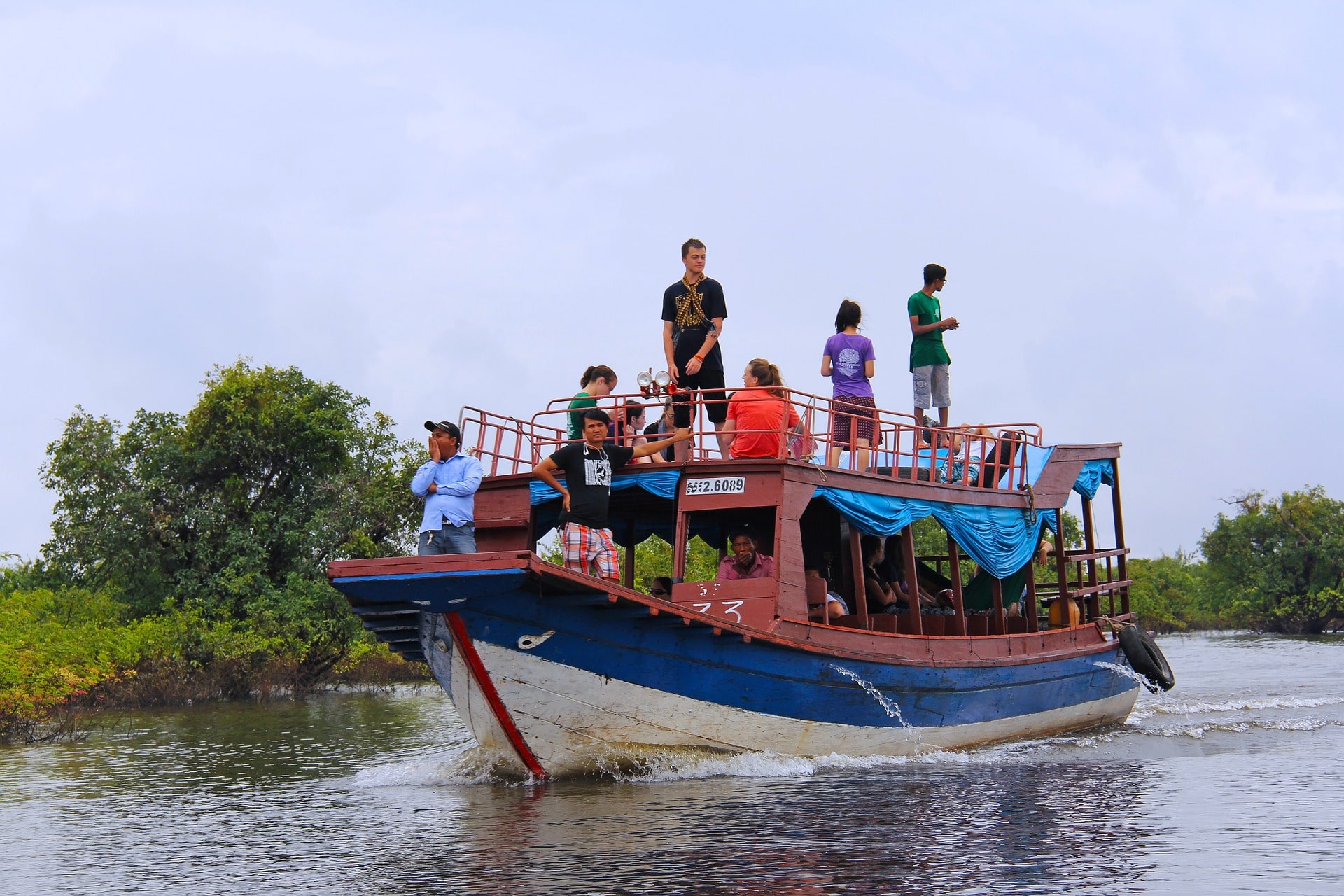 Kompong Phluk Community Tourism Boat