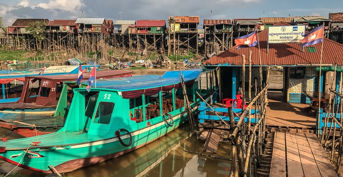 Kompong Khleang Boat Dock